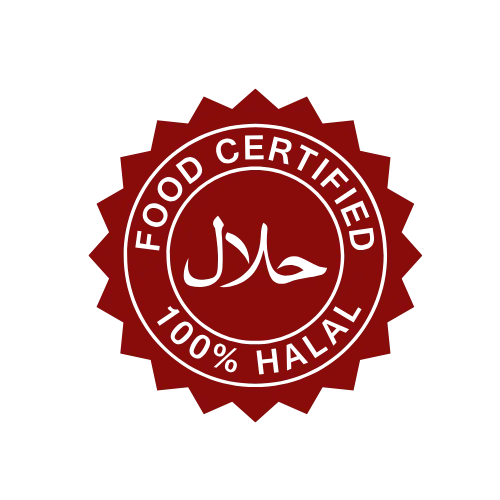 Food Certified 100% Halal